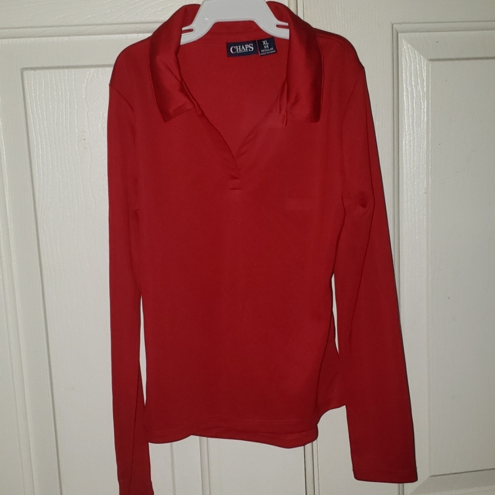 Chaps girls polo shirt